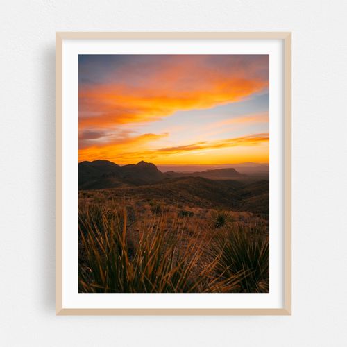 Sotol Vista Sunset, Big Bend
