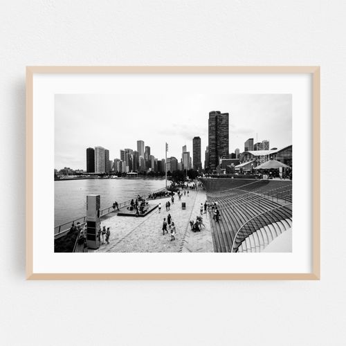 View Navy Pier B&W