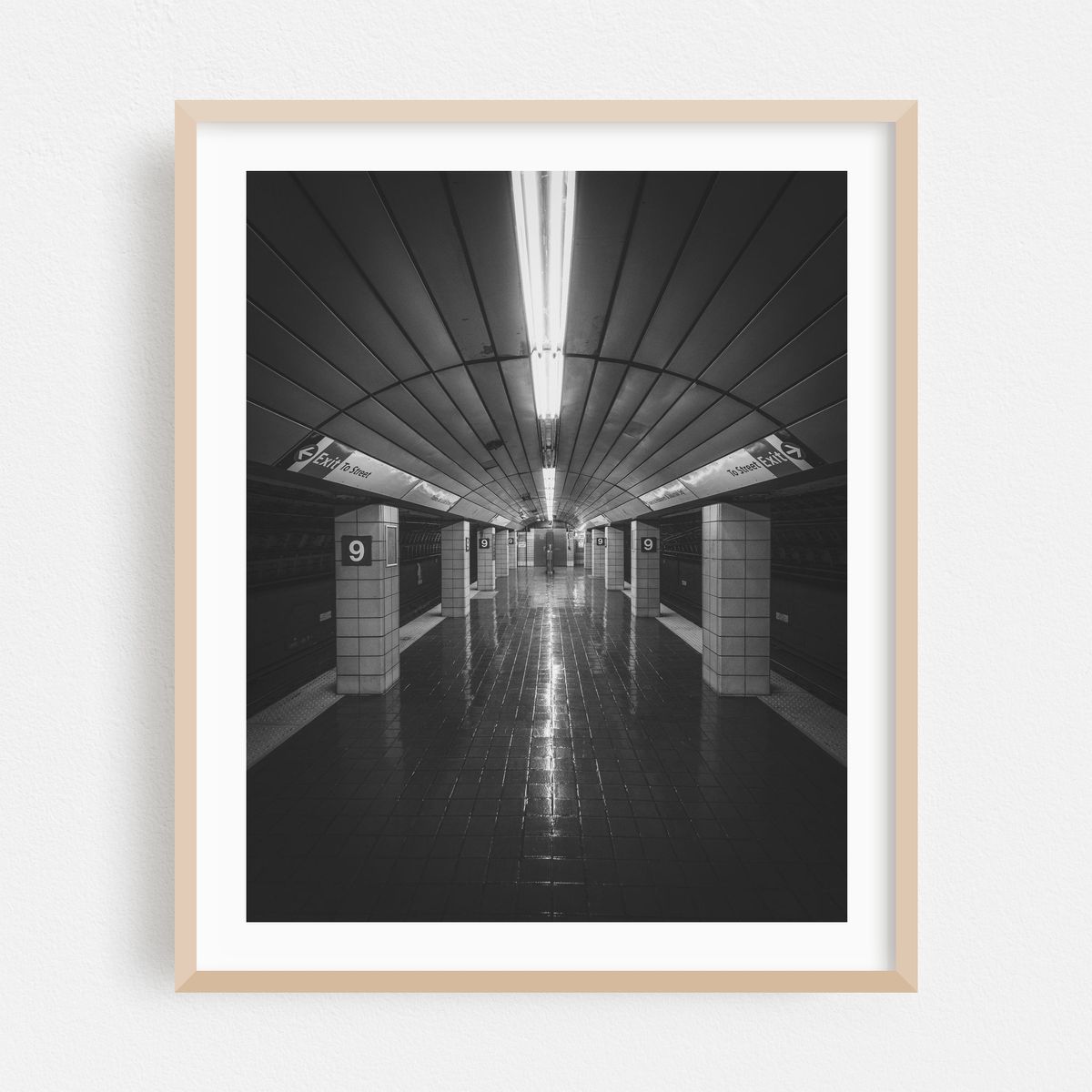 9th Street PATH B&W 02 – image 1 of 12