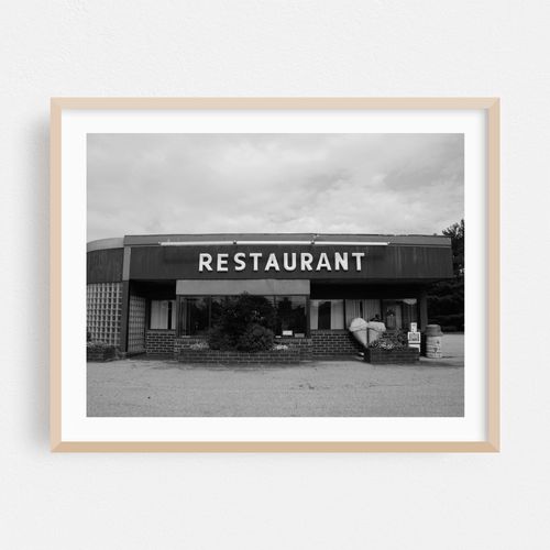 Restaurant, Rutland B&W
