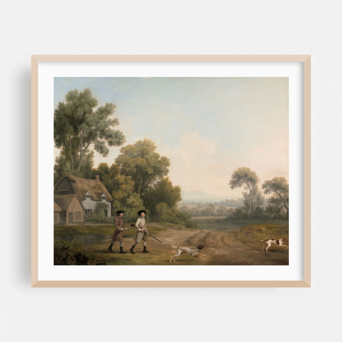 Two Gentlemen Going a Shooting (1768) – image 1 of 5