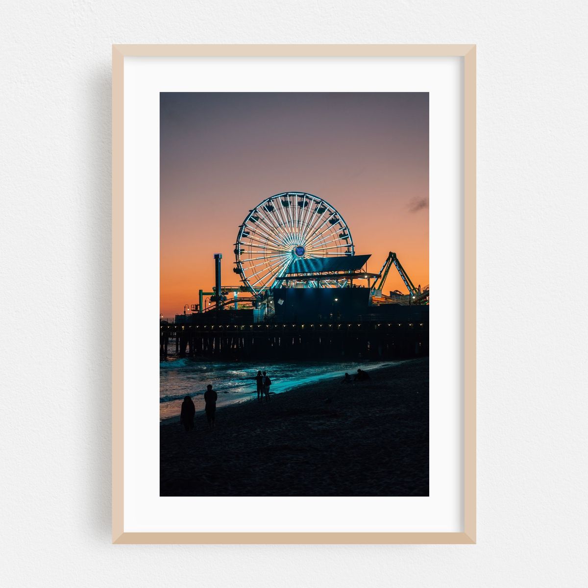 Santa Monica Pier Sunset 01 – image 1 of 16