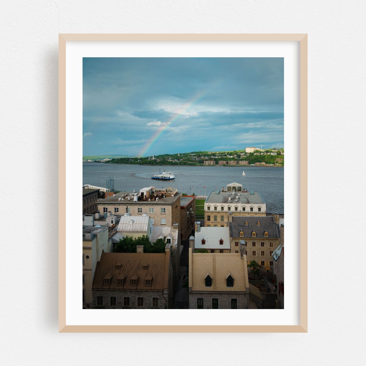 Rainbow over the St. Lawrence – image 1 of 12