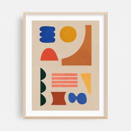 Colorful Modern Abstract Shapes