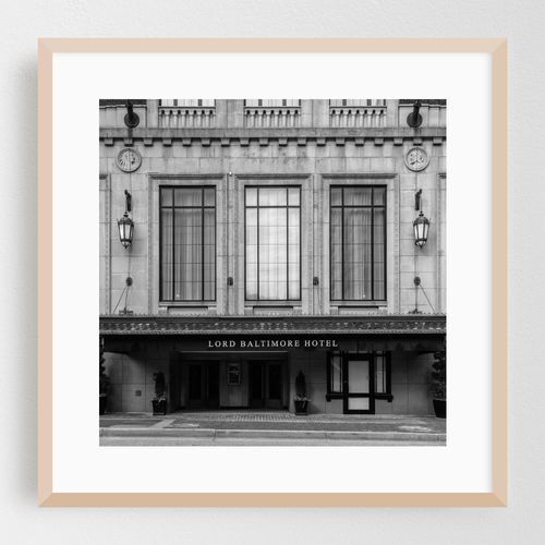 Lord Baltimore Hotel 02 B&W
