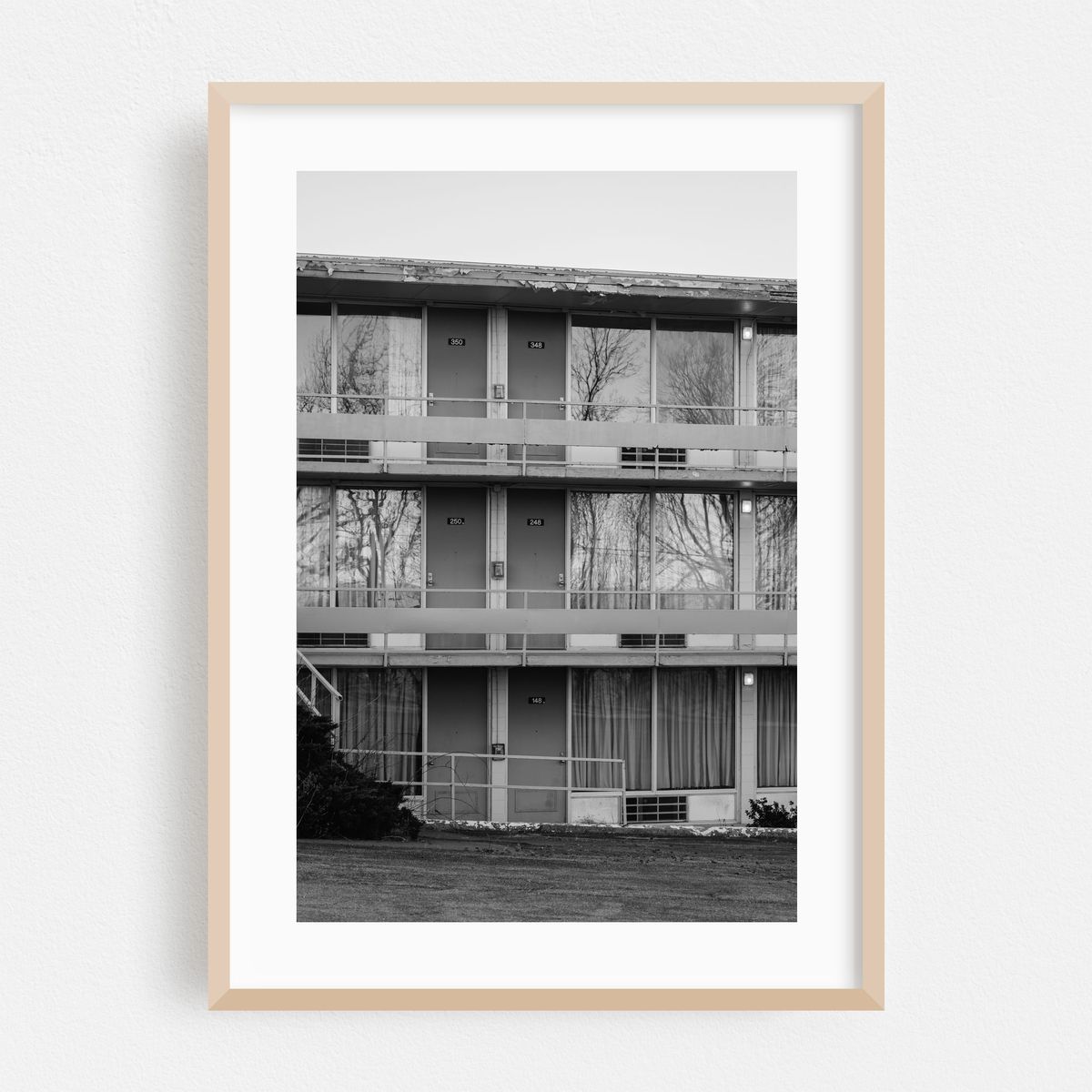 Motel Afton 03 B&W – image 1 of 16