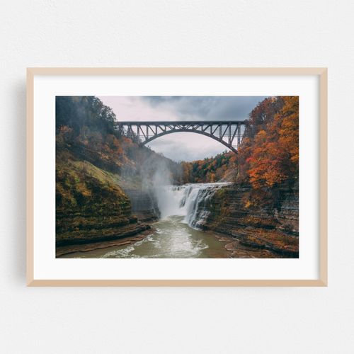 Upper Falls, Letchworth 01
