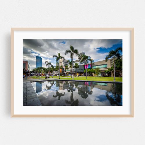 Reflecting at Bonifacio Global City