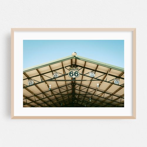 Route 66 Signs, Gary Gay Parita