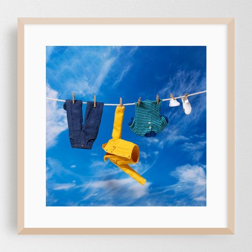Doll Clothes on Clothesline