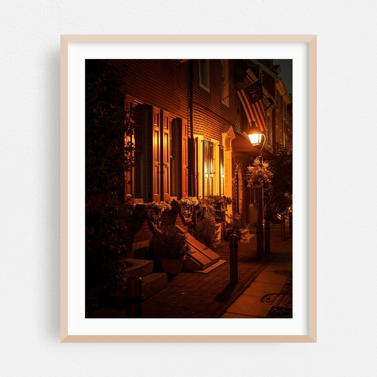 Elfreth's Alley at Night, Philadelphia 01 – image 1 of 12