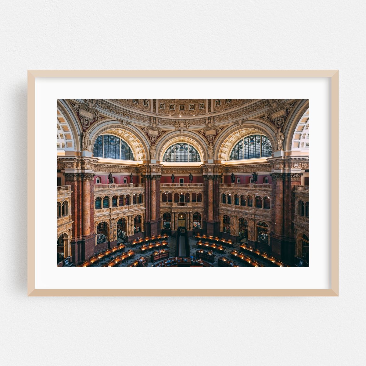 LOC Main Reading Room 01 – image 1 of 6