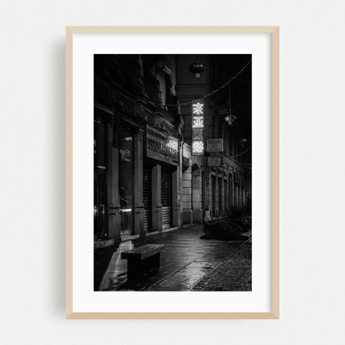 Chinatown, Milano 01 B&W – image 1 of 16