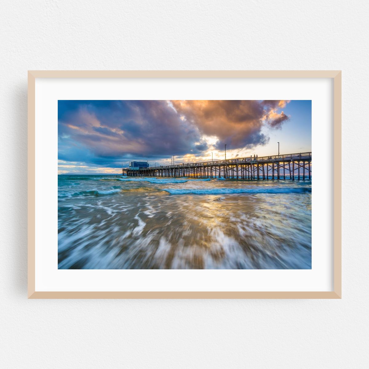 Newport Beach at Dusk – image 1 of 6