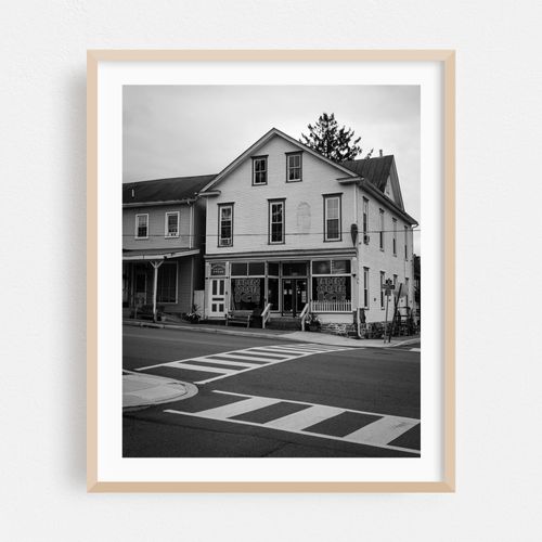 Ender’s Corner Ice, Halifax B&W