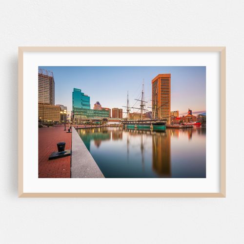 Skyline & USS Constellation