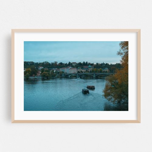 Boats on the Vltava, Prague 03