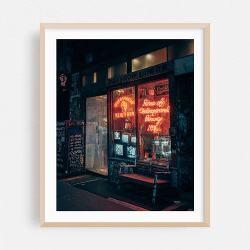 Overthrow Boxing Neon