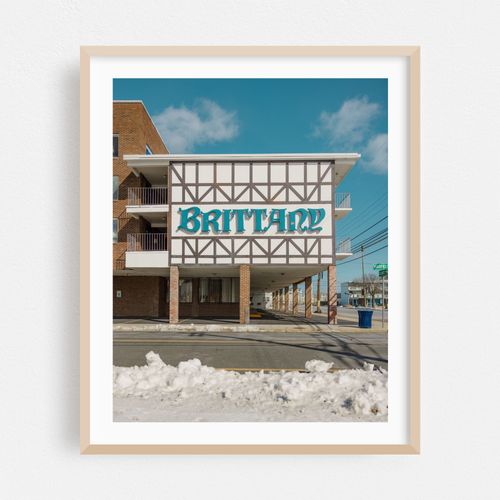 Brittany Motel in Winter