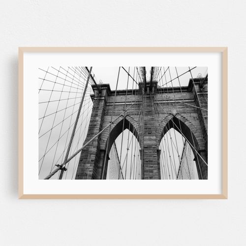 The Brooklyn Bridge 03 B&W