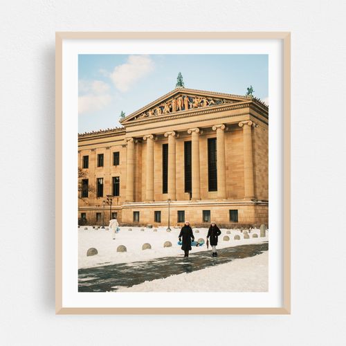 Museum of Art in Snow, Philadelphia