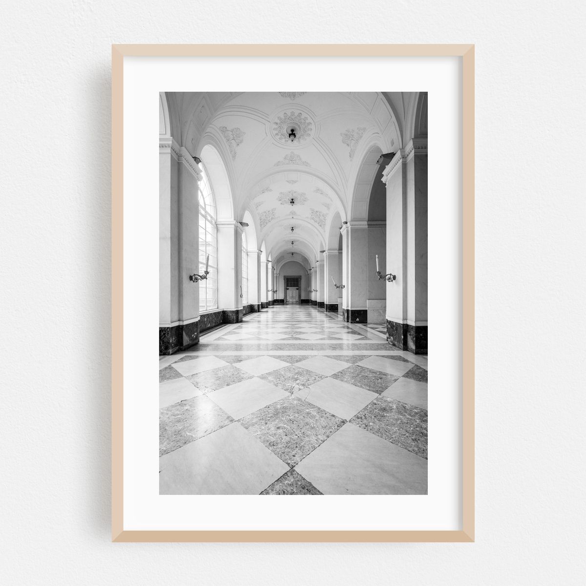 Palazzo Reale di Napoli 01 B&W – image 1 of 16