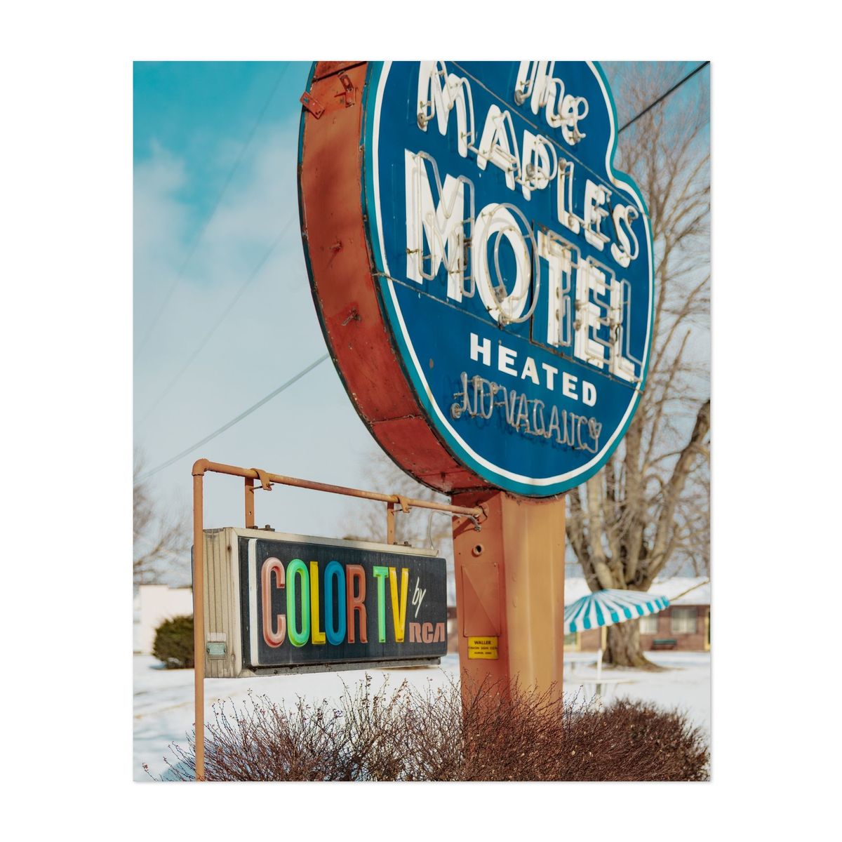 The Maples Motel Sign 02 – image 1 of 2