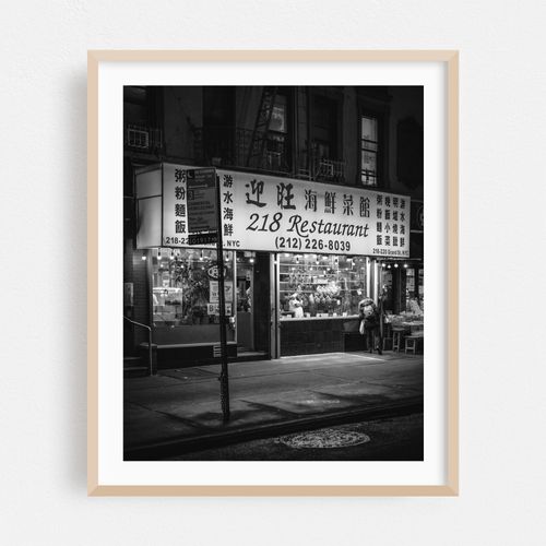 218 Restaurant B&W