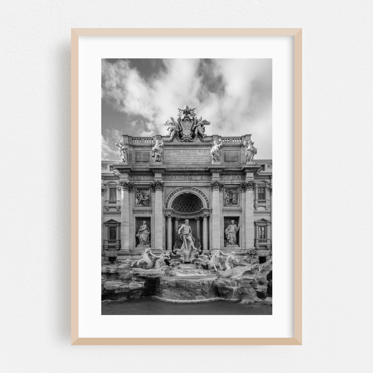Fontana di Trevi B&W – image 1 of 16