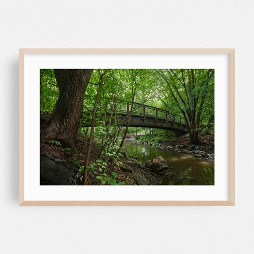 Bridge over Minnehaha Creek, near 32rd Avenue.