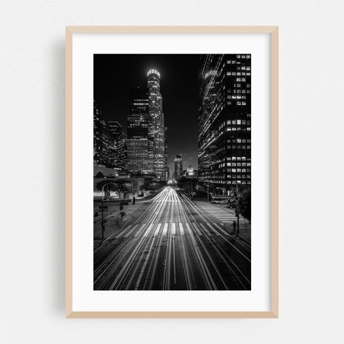 Figueroa & 5th B&W