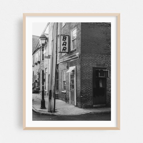 Bar, Fells Point 02 B&W