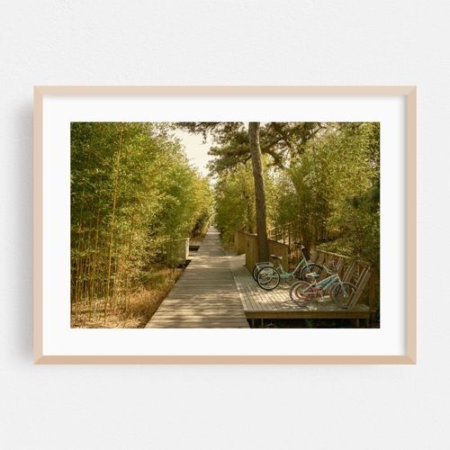 Walkway in Fair Harbor, Fire Island 01