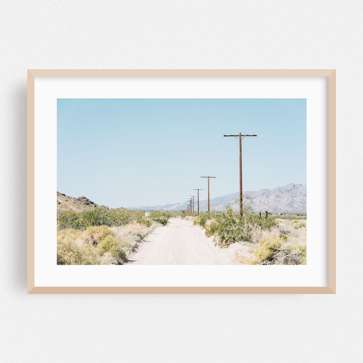 Dirt Road, Desert Center 01 – image 1 of 6