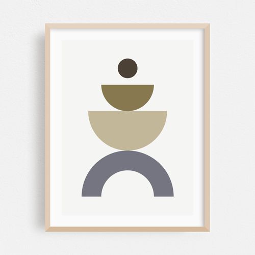 Balanced geometric shapes