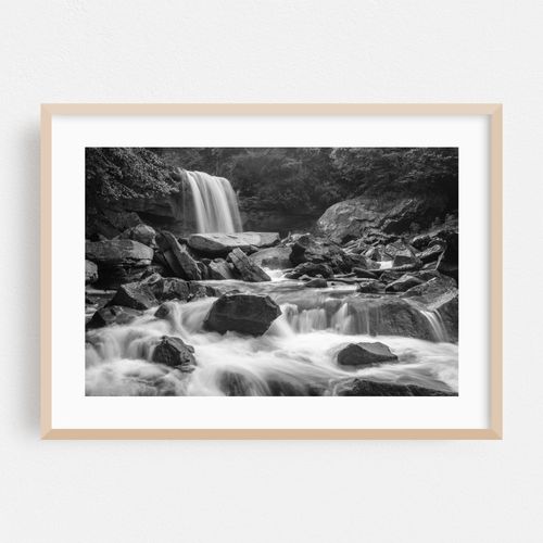 Douglas Falls B&W