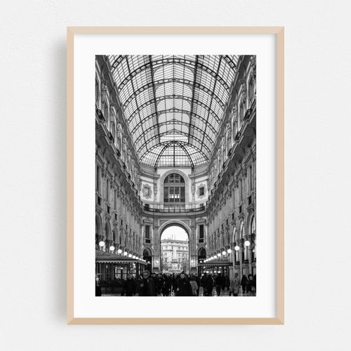 Galleria Vittorio Emanuele II 02 B&W