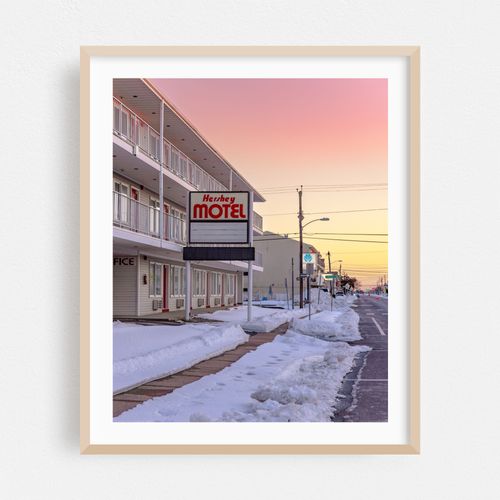 Hershey Motel Sunset 01