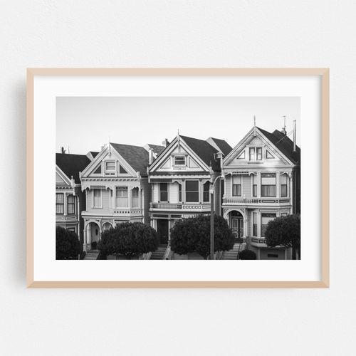 The Painted Ladies B&W