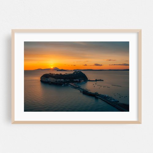 Sunset over Nisida