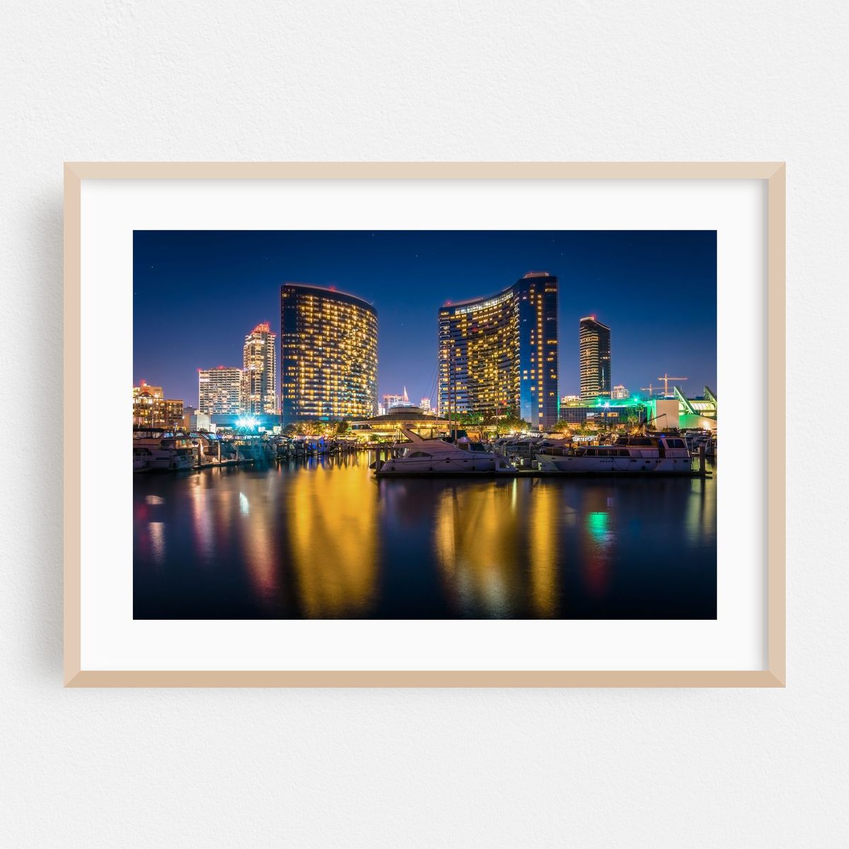 Embarcadero at Night, San Diego – image 1 of 6