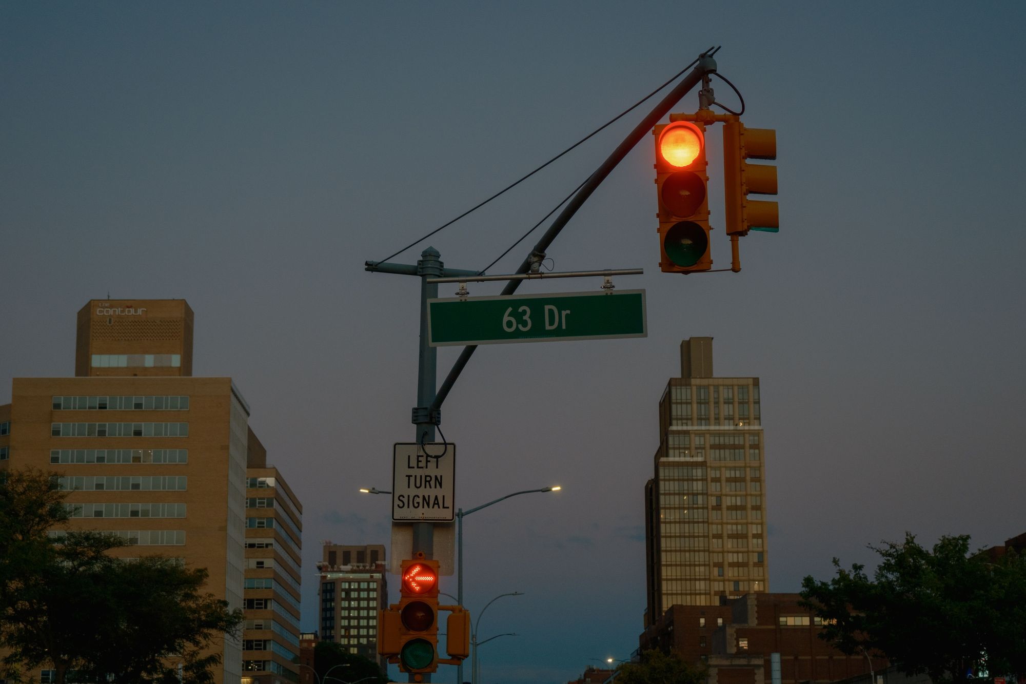 63rd Drive in Rego Park, Queens