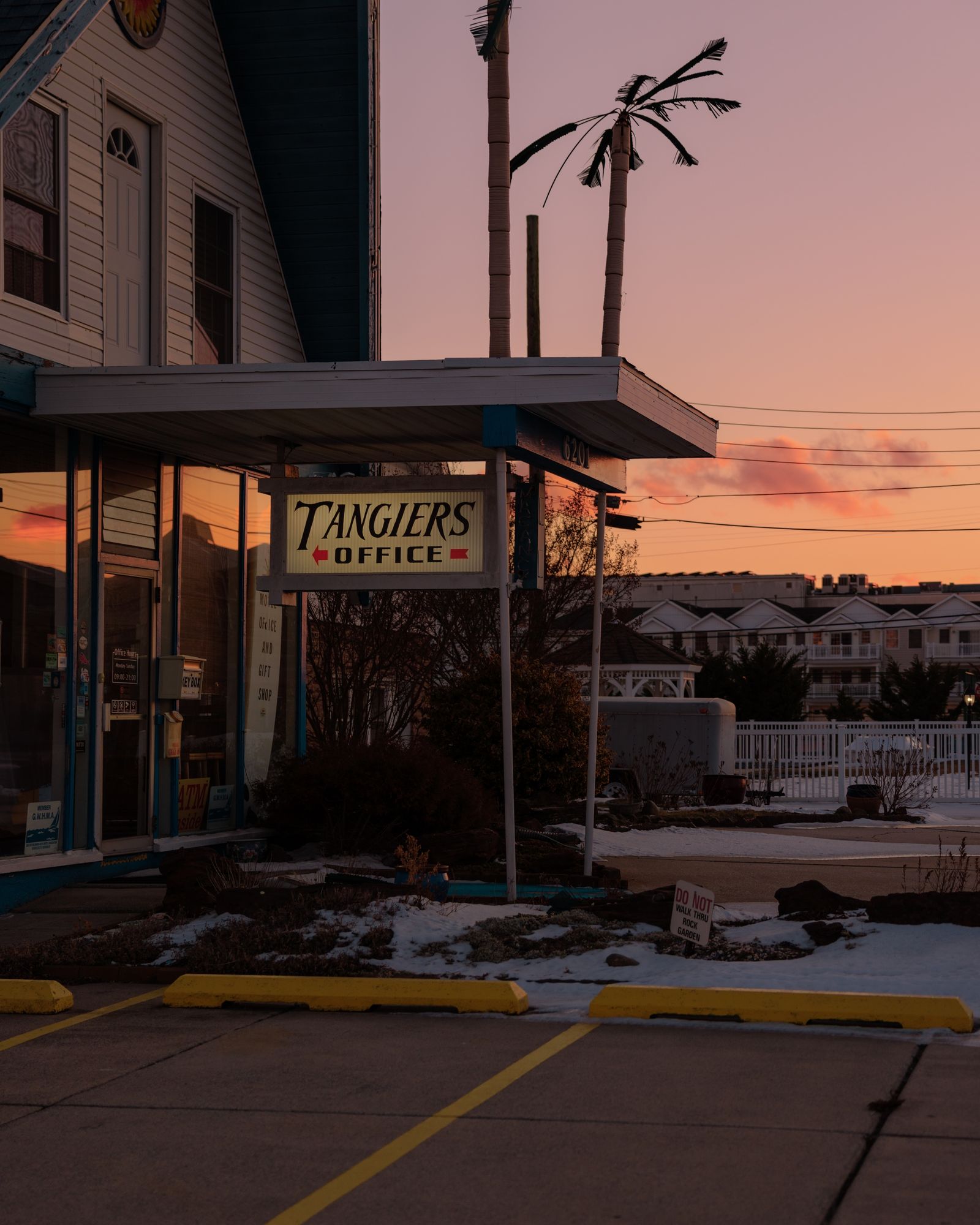 Tangiers Motel Office Sign