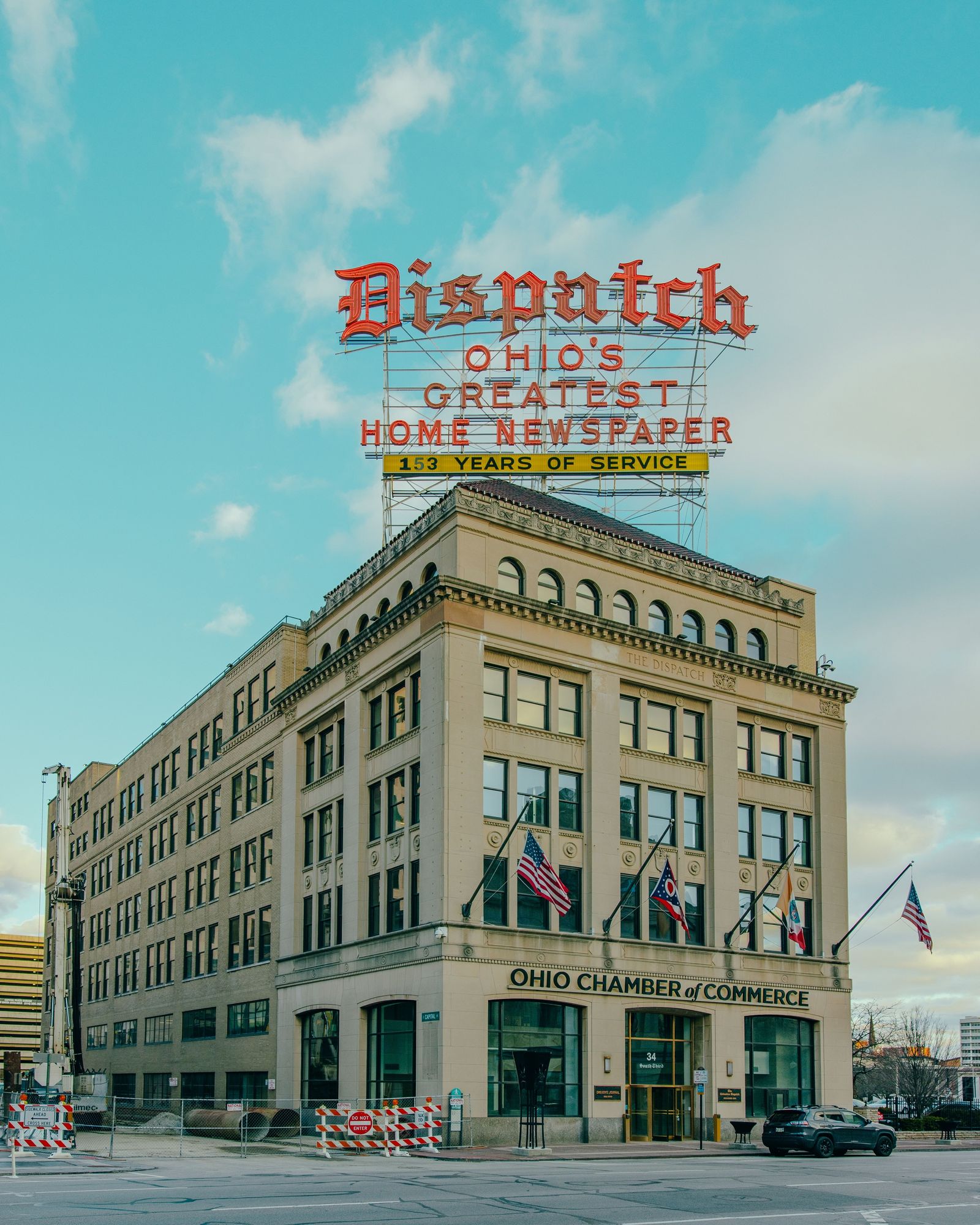The Columbus Dispatch Sign 02