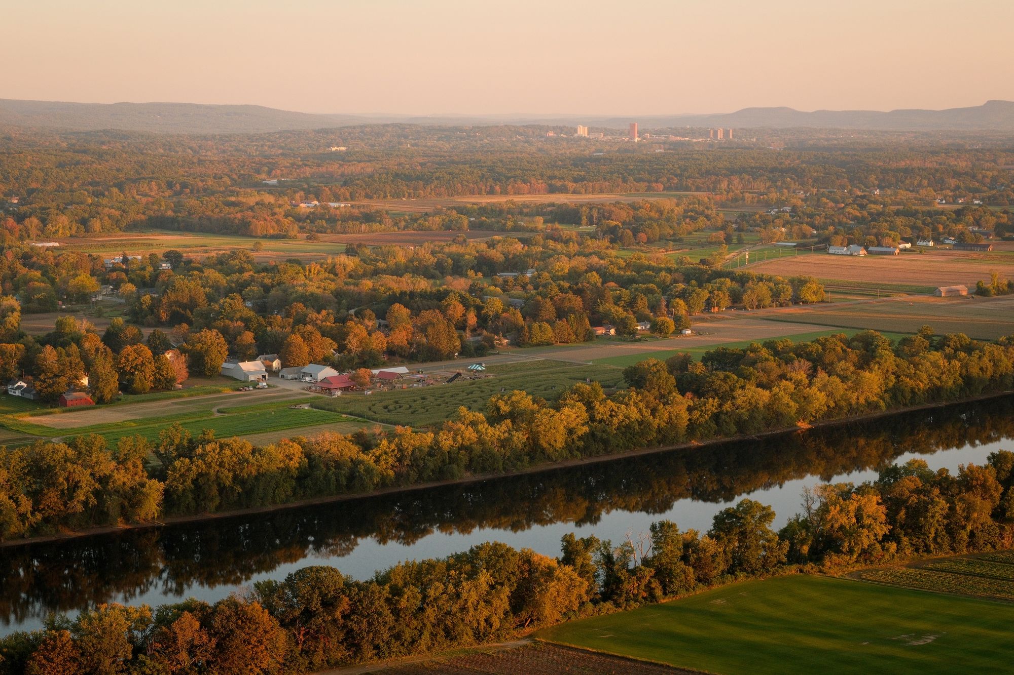 The Connecticut River from Mount Sugarloaf 03