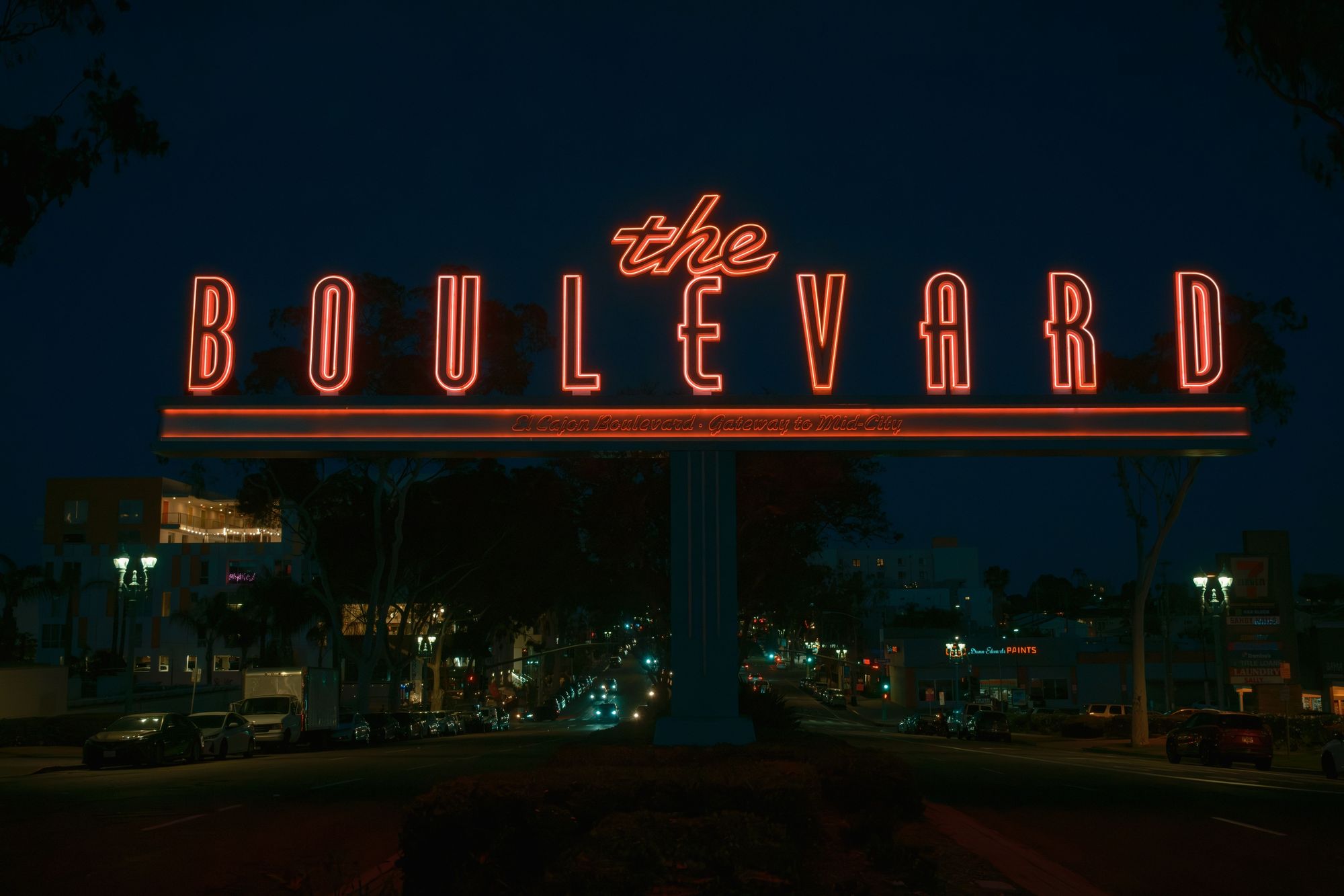 The Boulevard Sign, San Diego