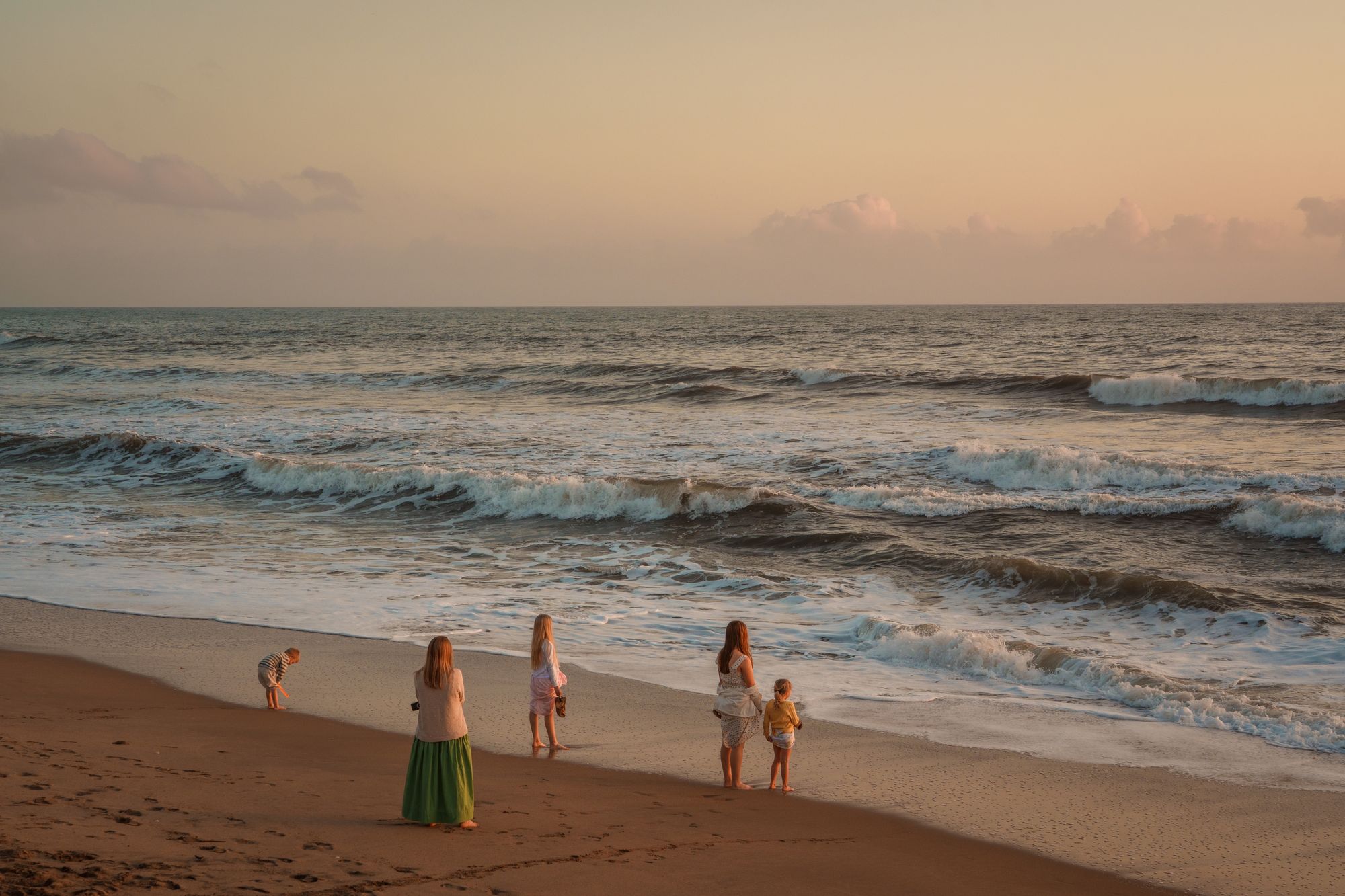 The Beach at Sunset, San Clemente
