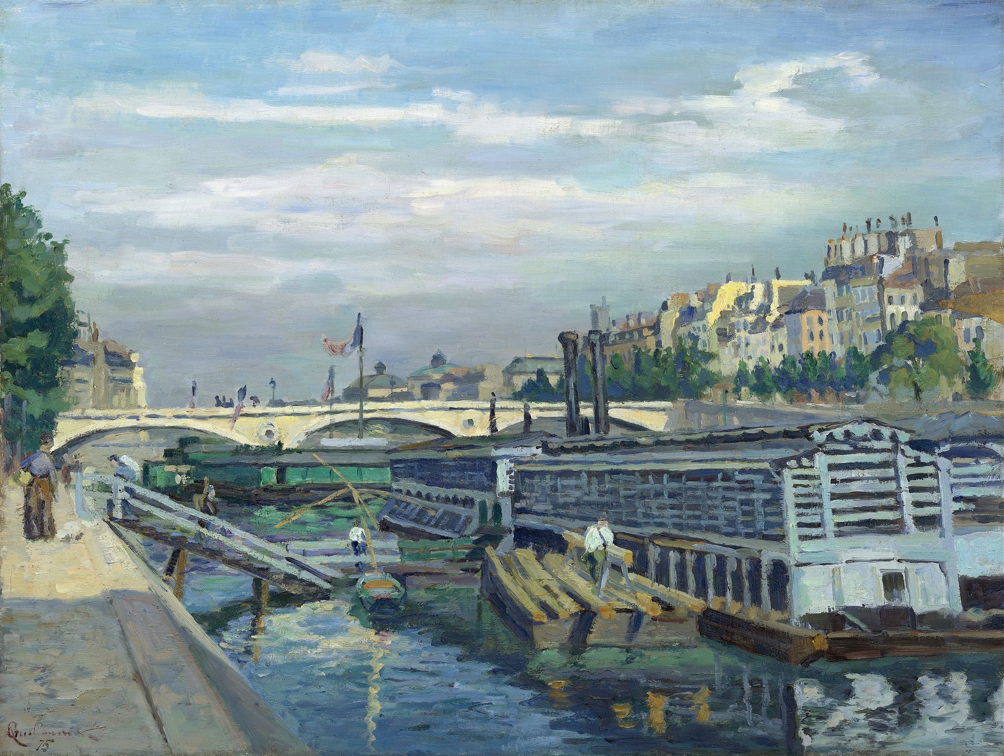 The Bridge of Louis Philippe (1875)