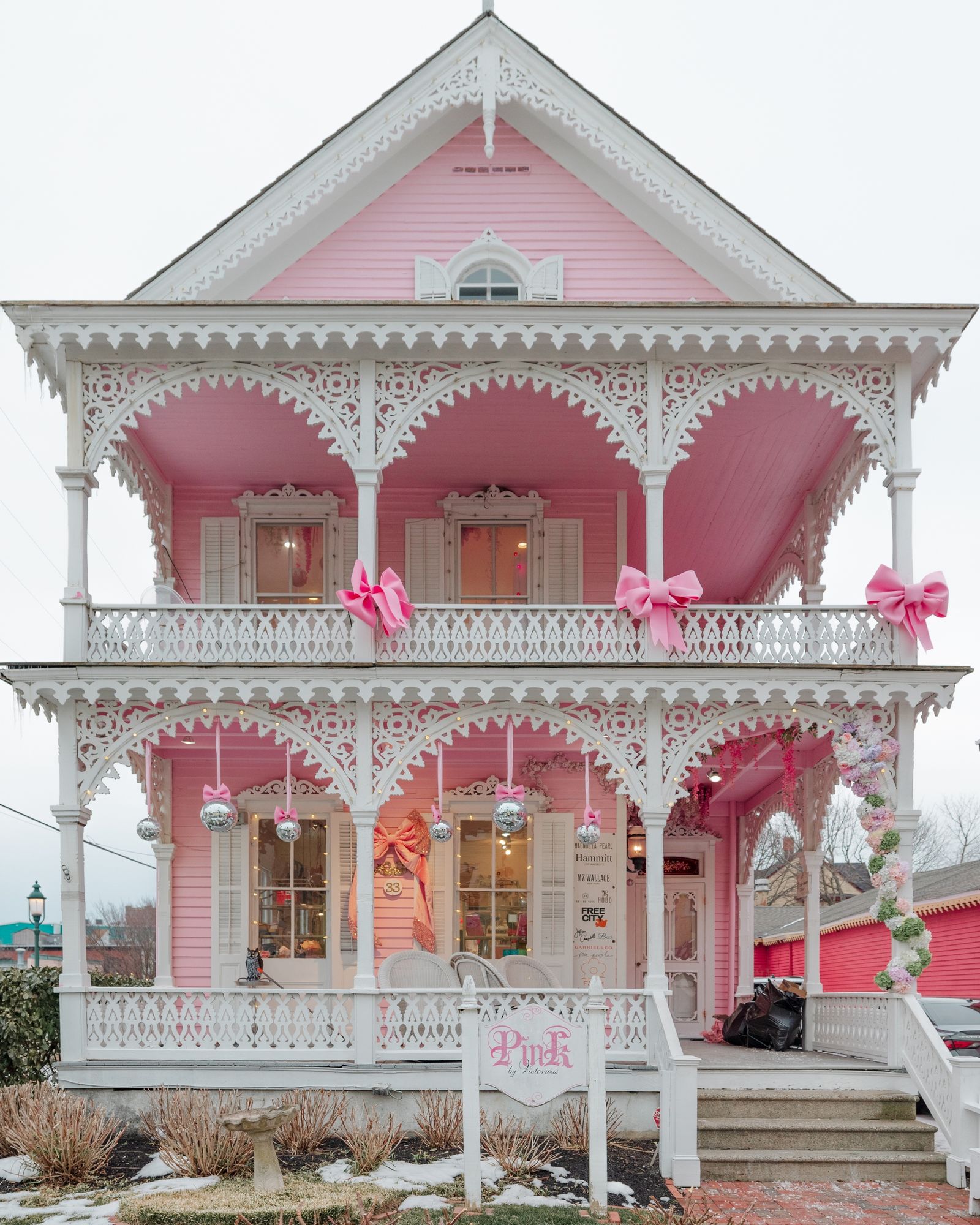 The Pink House in Cape May