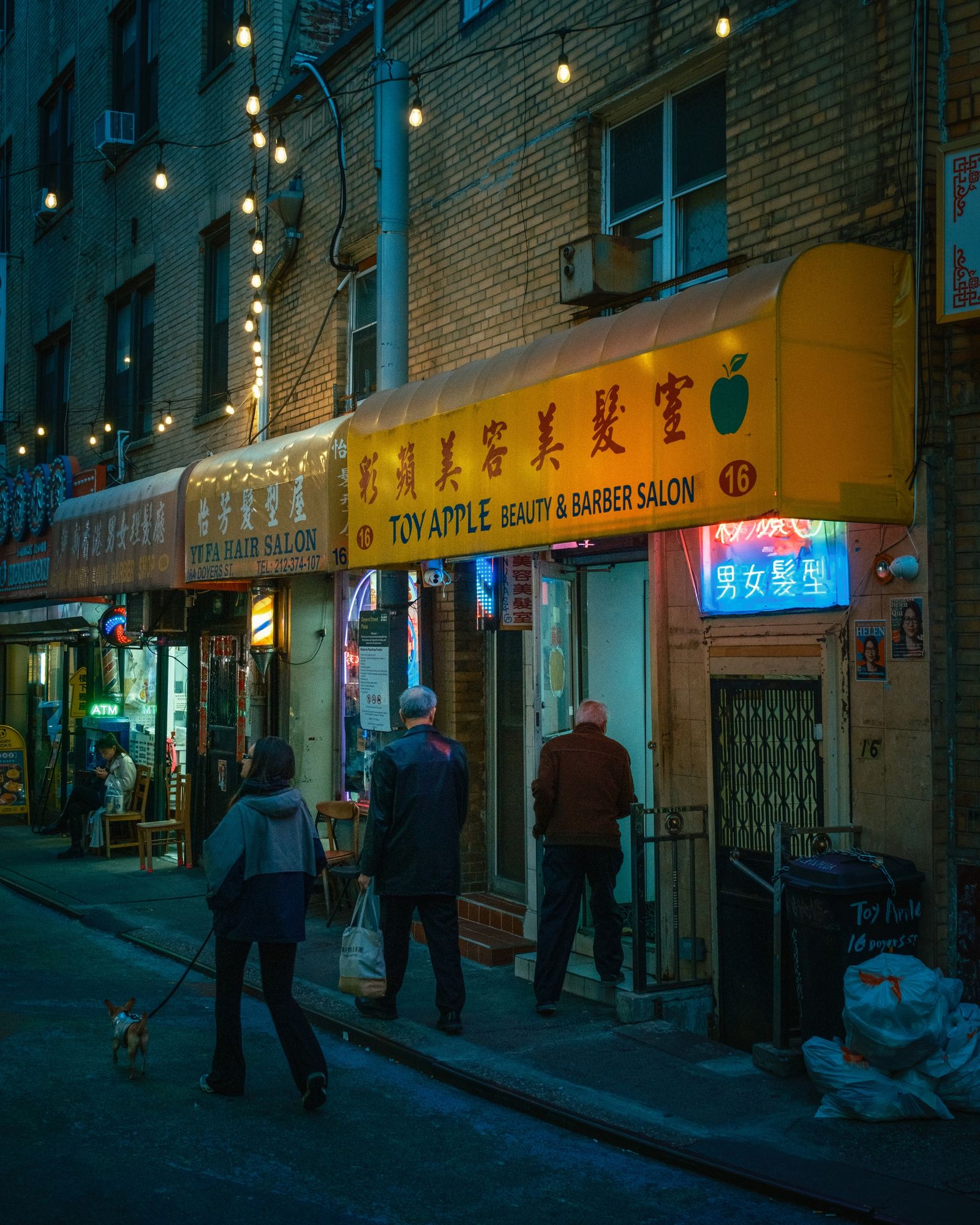 Toy Apple on Doyers Street, Manhattan